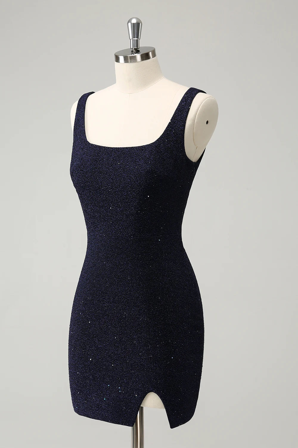 OKBBN's unique tight square neck short slit Homecoming Dresses