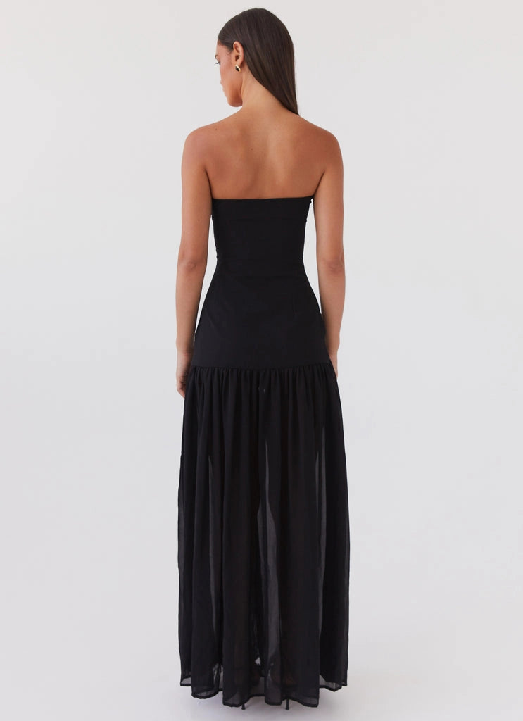 OKBBN's vibrant semi transparent skirt with off shoulder neckline Prom Dresses
