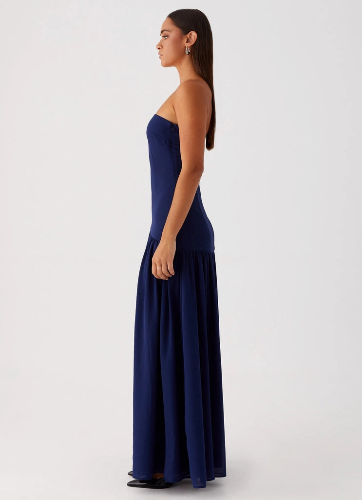 OKBBN charming front slit chic lining tight fitting body slimming off shoulder Prom Dresses