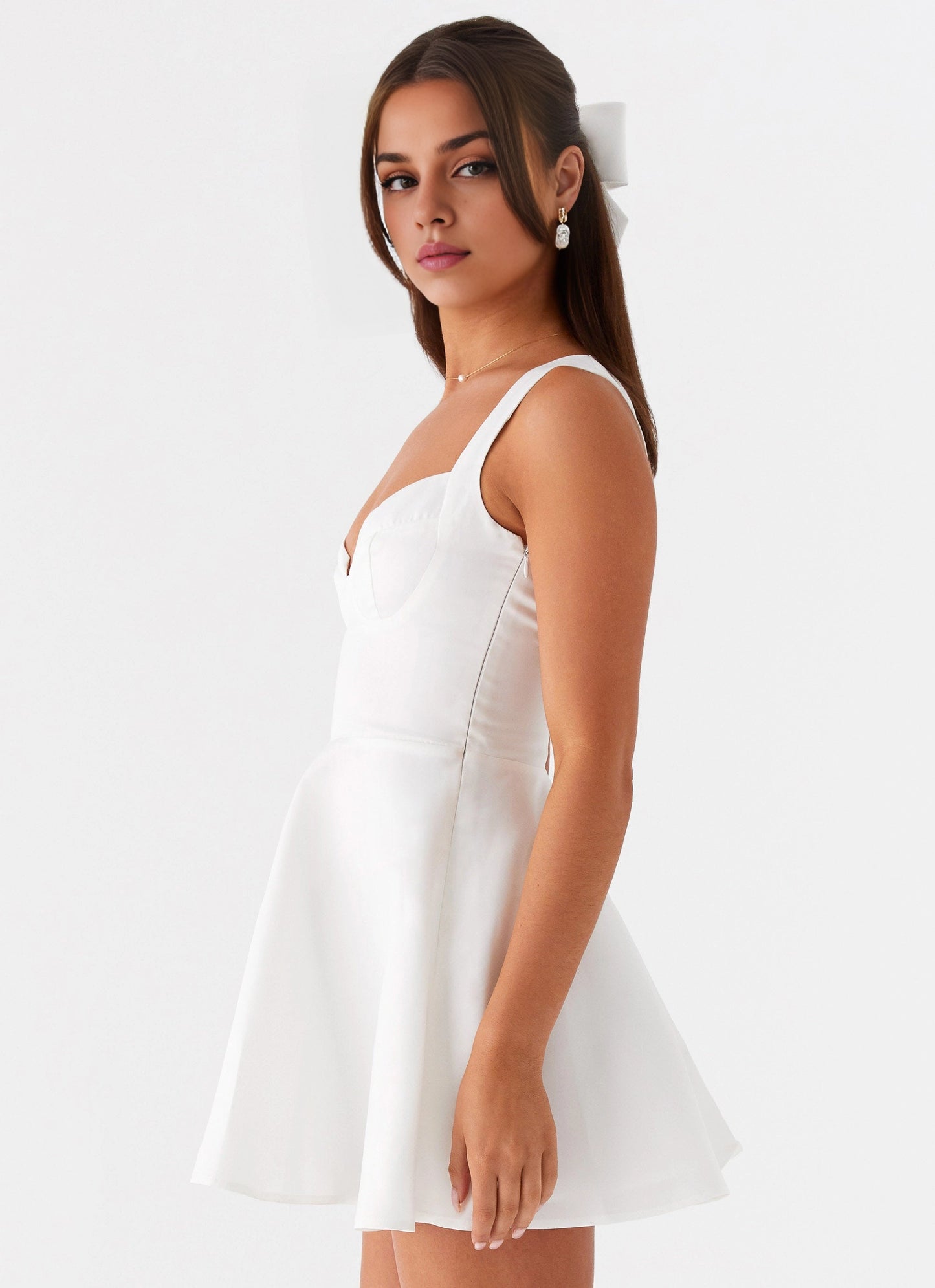 OKBBN charming thick shoulder strap heart-shaped neckline Prom Dresses