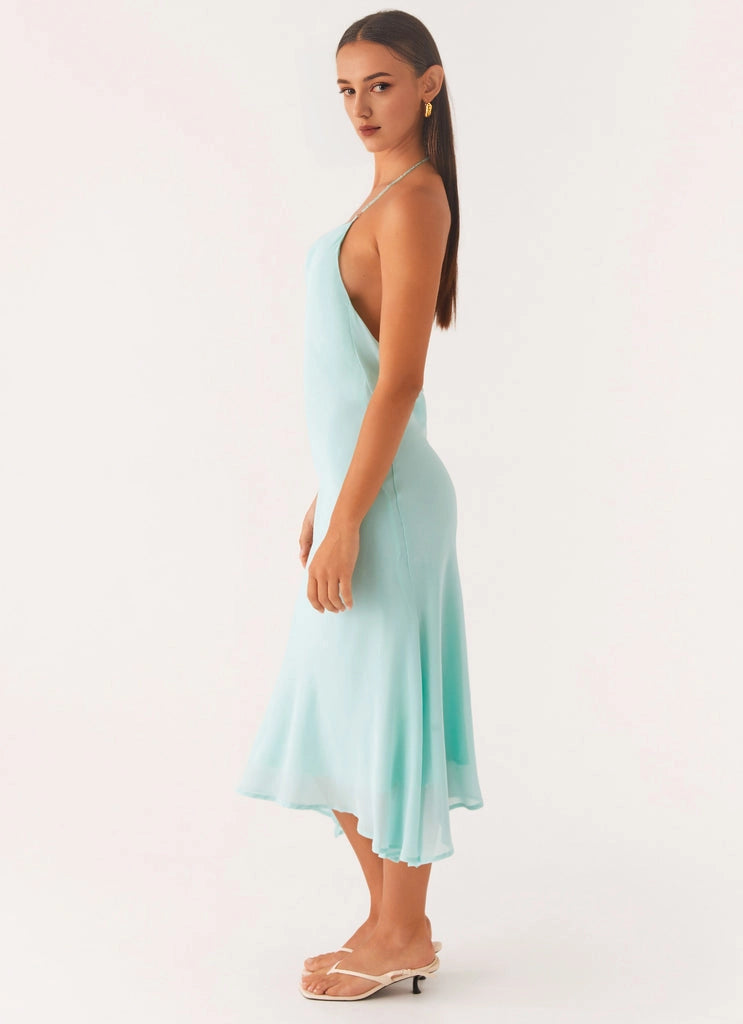 OKBBN elegant and charming front wrap, low hanging back, fully lined Prom Dresses