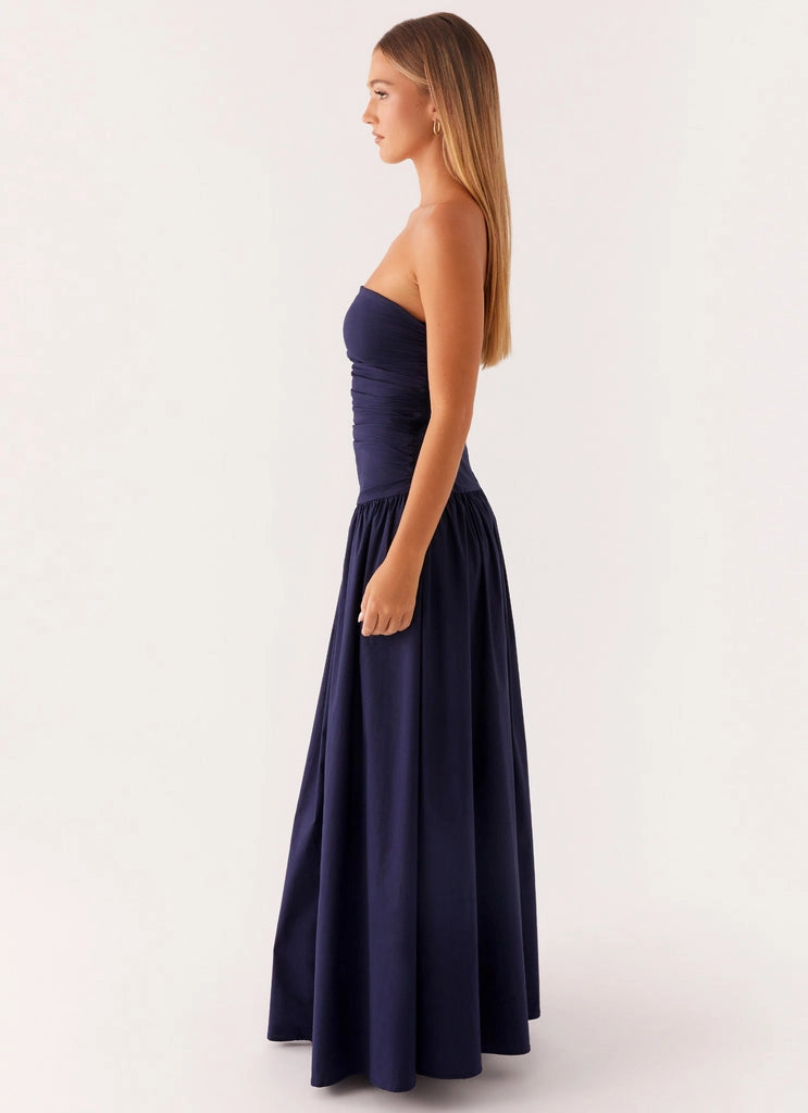 OKBBN elegant pleated off shoulder flared skirt Homecoming Dresses