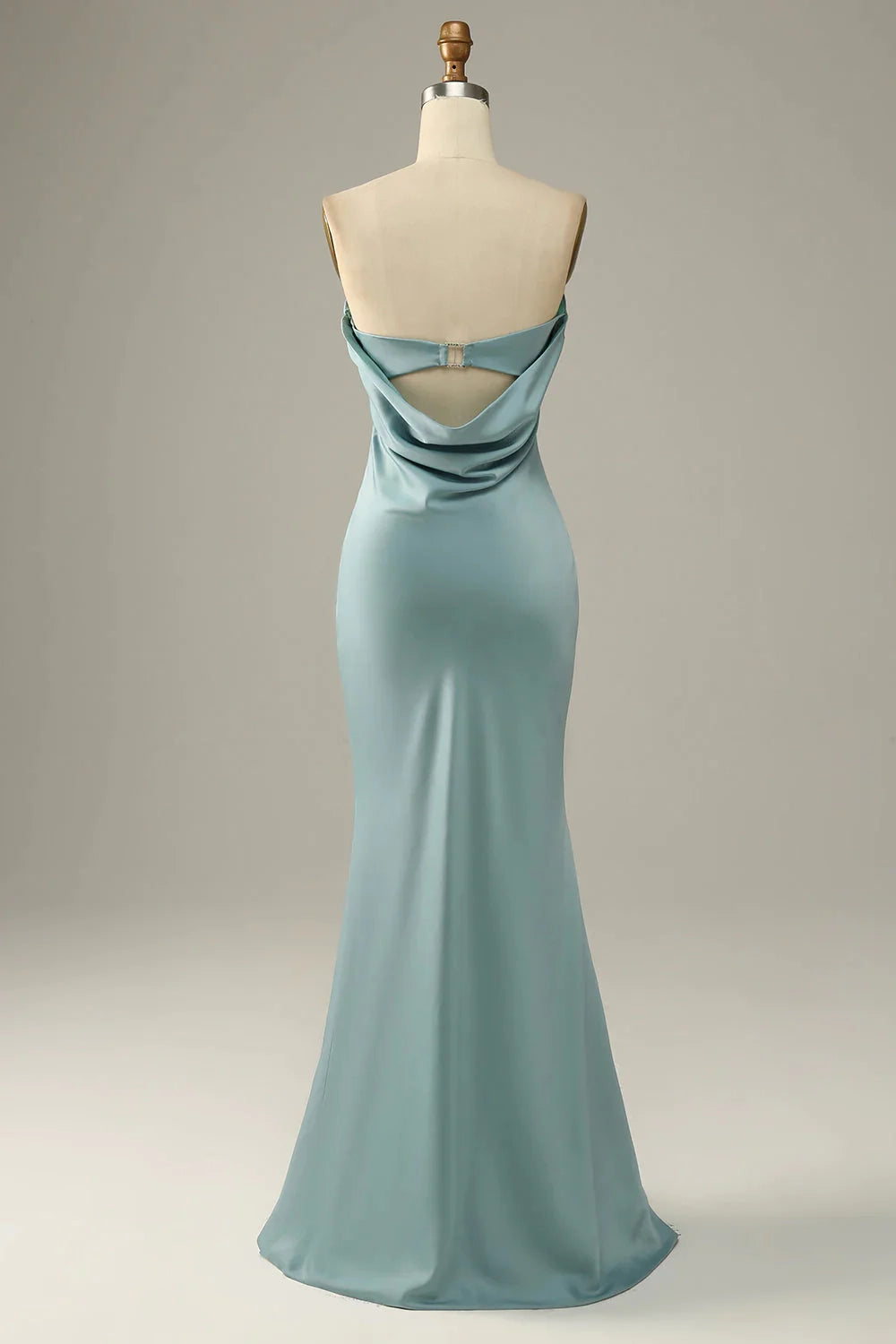 OKBBN enchanting mermaid off shoulder and satin Bridesmaid Dresses