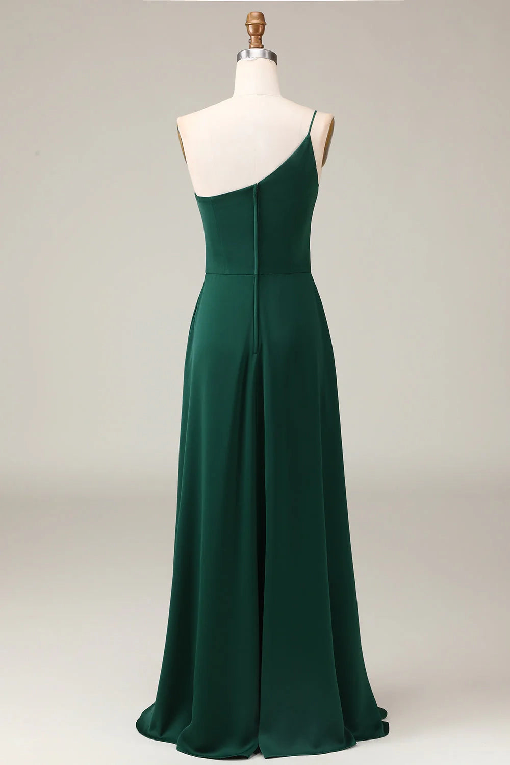OKBBN fashionable and simple A-line shoulder and floor chiffon Bridesmaid Dresses