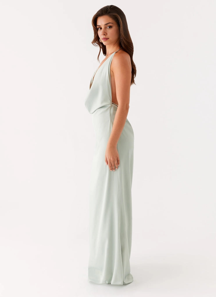 OKBBN sexy low back silhouette, elegant drape, deep drape, Prom Dresses