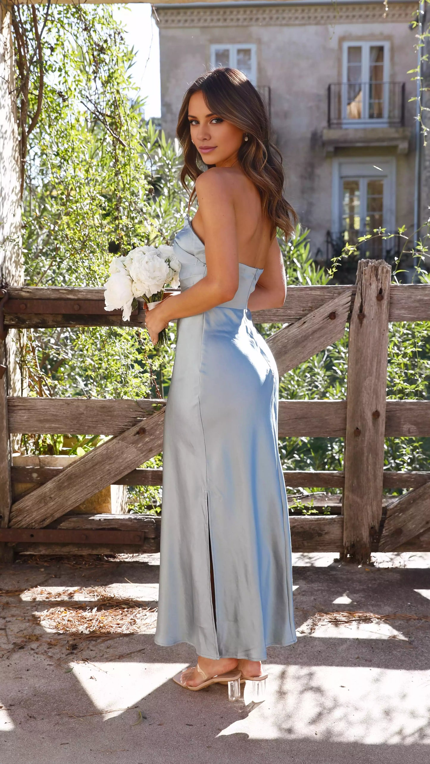 Stunning V-neck pleats and strapless hidden back zipper combine comfort and fashion Prom Dresses