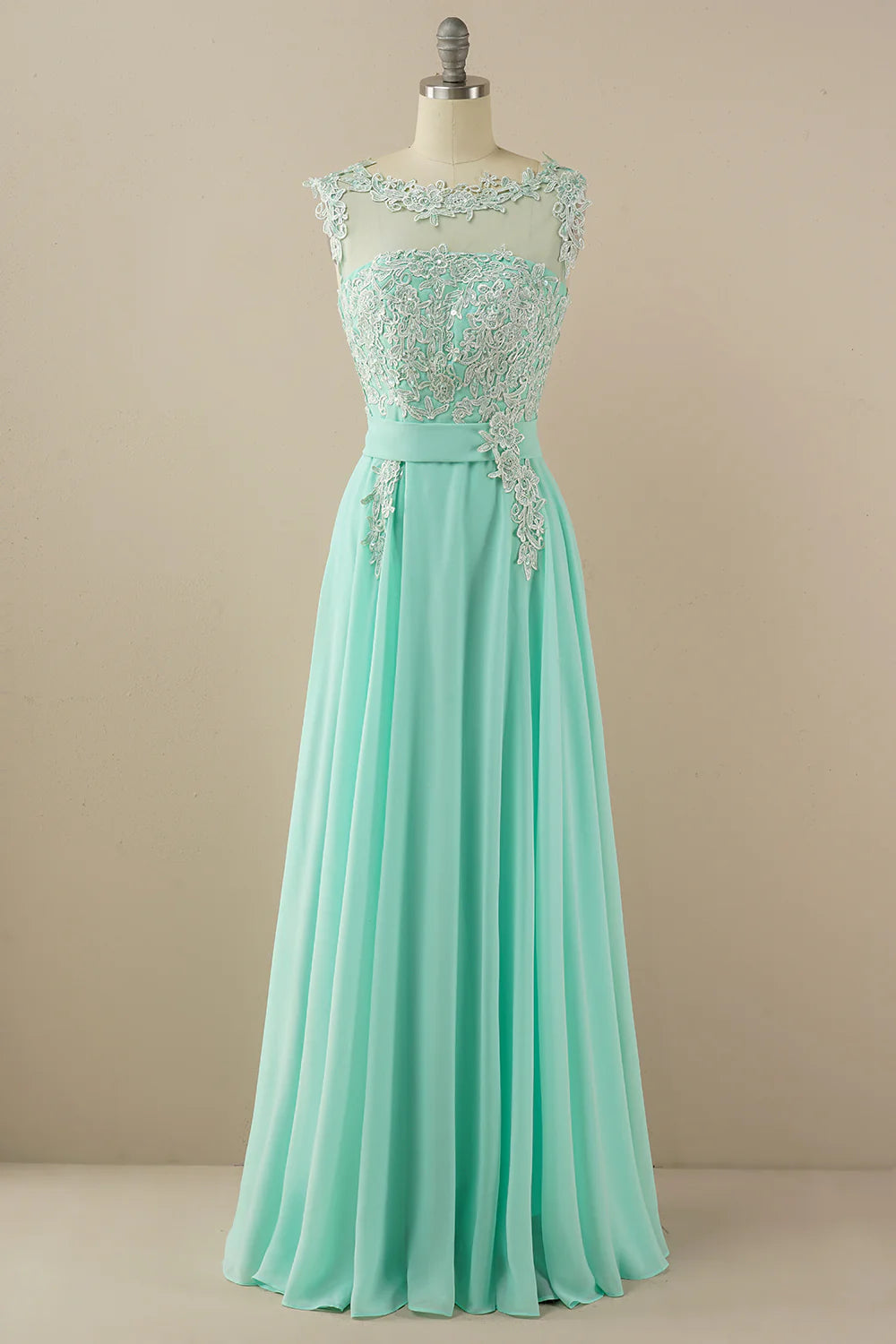 Elegant Chiffon Beaded Betty Ball Evening Dress