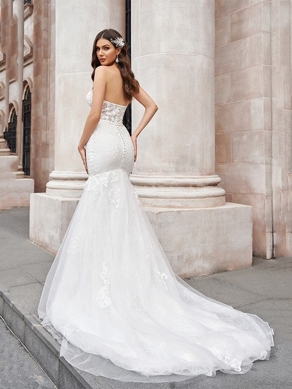 Loudspeaker herringbone elegant thin gauze sweet stickers sleeveless palace style skirt wedding dress
