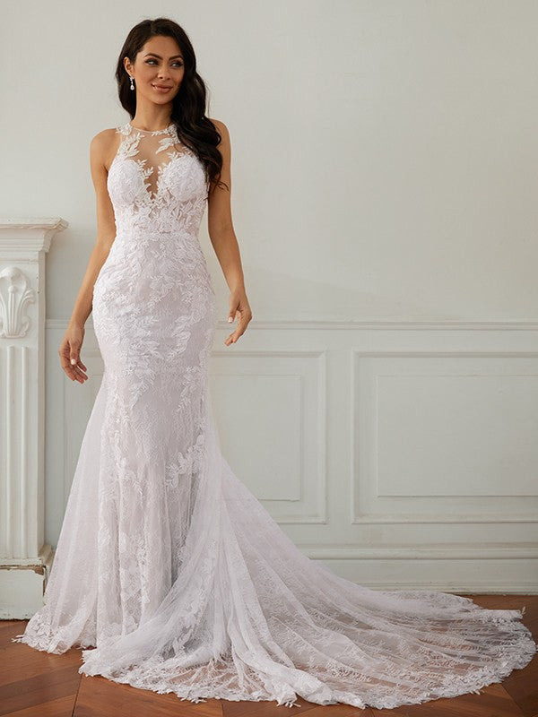 Skirt stand up collar lace hollow elegant sleeveless palace style skirt wedding dress