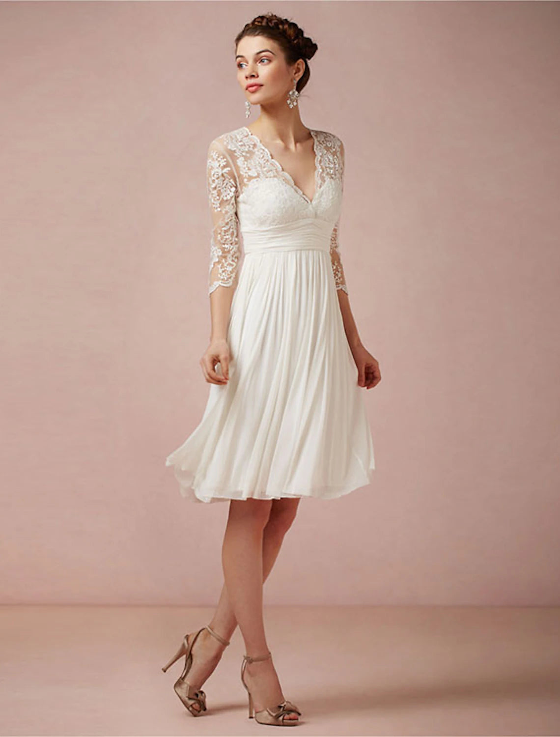 Small White Skirt Minimalist Wedding Dress Slim Fit Pillar Square Neck Off Shoulder Thin Bride Set Solid Color Bride Dress