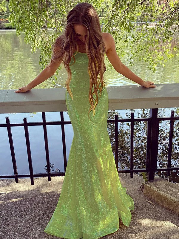 Pillar sequin spaghetti shoulder strap sleeveless brush skirt
