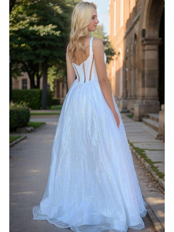 A-line skirt sweet princess strap sleeveless strapless tight evening corset