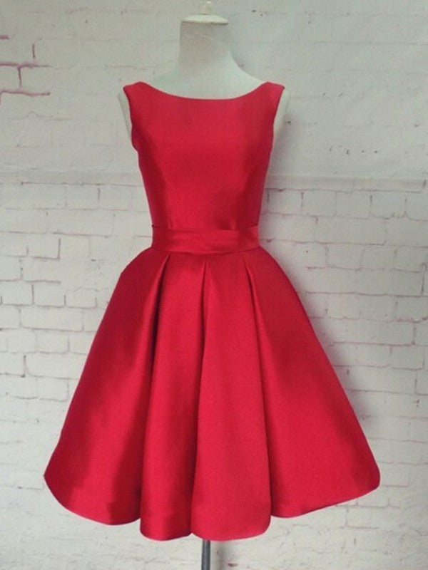 A-line Princess Sleeveless Suspended Dress with Ribbon Belt, Satin Shorts, Mini Skirt