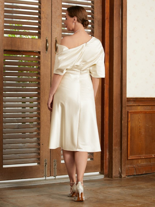 A-line Princess Dress Sexy Off Shoulder Long Bride Mom Formal Wedding Dress