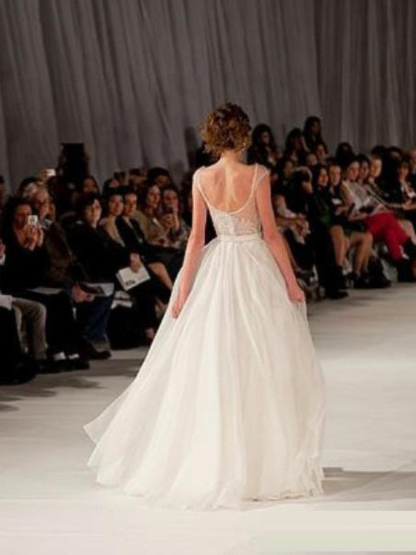 A-line Elegant Princess Dress Sleeveless Short sleeved Floor Sweeping Sexy Ball Dress