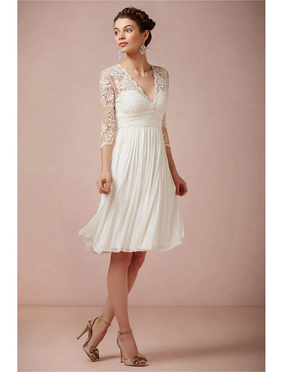 Small White Skirt Minimalist Wedding Dress Slim Fit Pillar Square Neck Off Shoulder Thin Bride Set Solid Color Bride Dress
