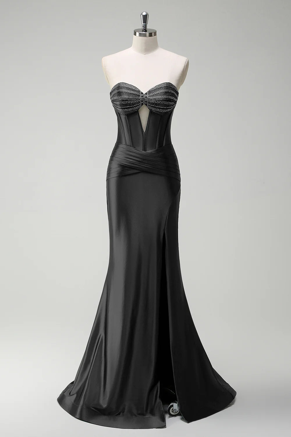 OKBBN mermaid slit tight corset hollow ball dress