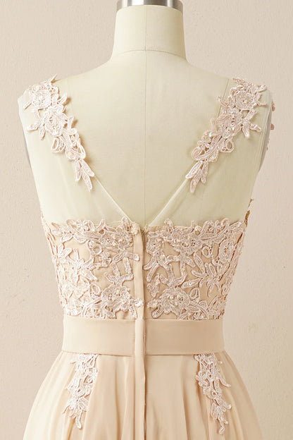 Elegant Chiffon Beaded Betty Ball Evening Dress