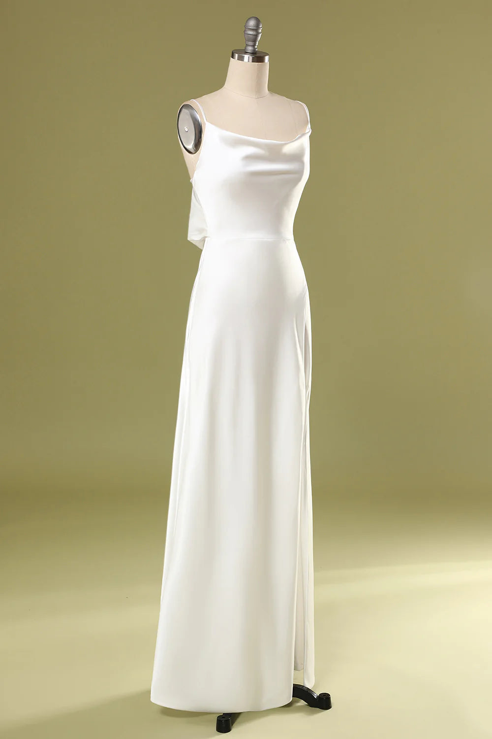 Sexy slim fit mermaid white dance dress