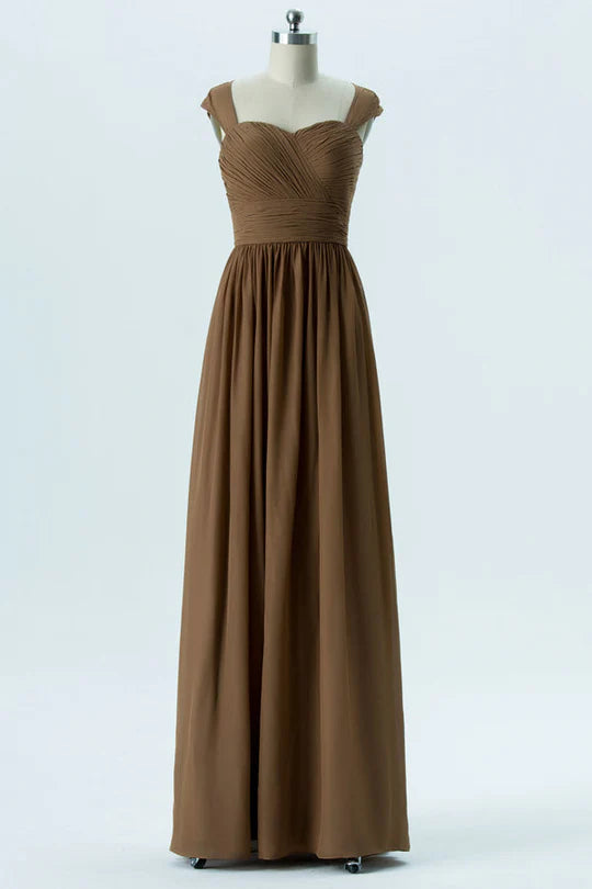 Sweetheart Cutout Back Bridesmaid Dress