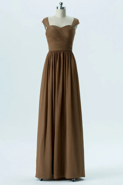 Sweetheart Cutout Back Bridesmaid Dress