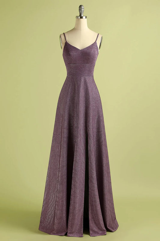 OKBBN's elegant satin long evening gown