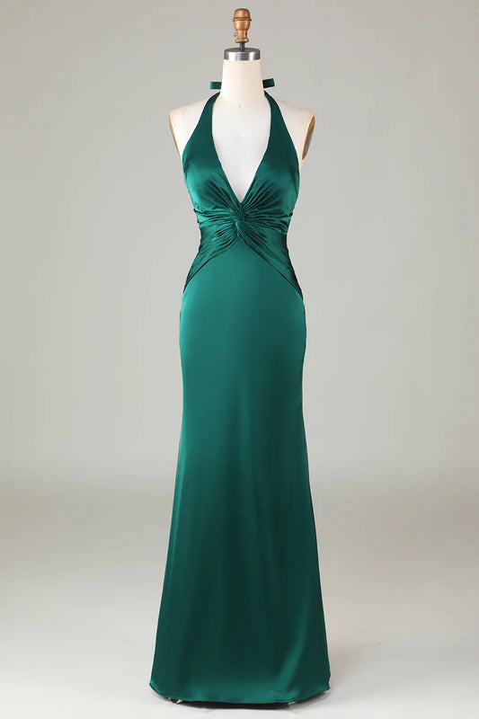 OKBBN sexy mermaid camisole sleeveless bridesmaid dress