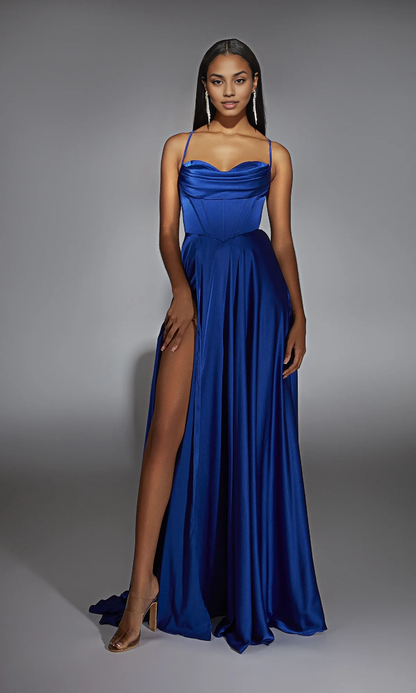 OKBBN Exquisite Long Sweetheart A-line Ball Dress