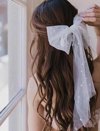 OKBBN single-layer cute simple classic style wedding veil