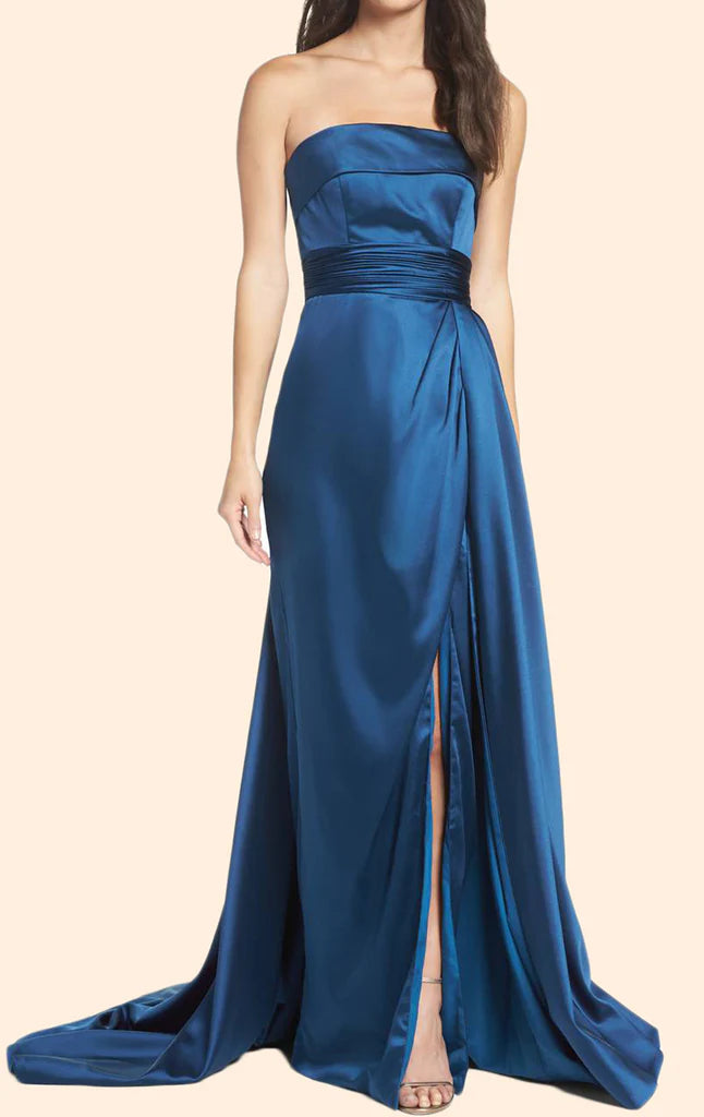 OKBBN strapless elegant formal ball dress