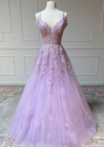 OKBBN thin shoulder strap and chiffon ball gown