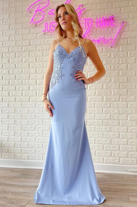 OKBBN Charming Mermaid Sweetheart Satin Ball Dress