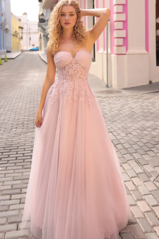 OKBBN Chic Modern A-line Sweetheart Collar Sleeveless Tattoo Ball Dress