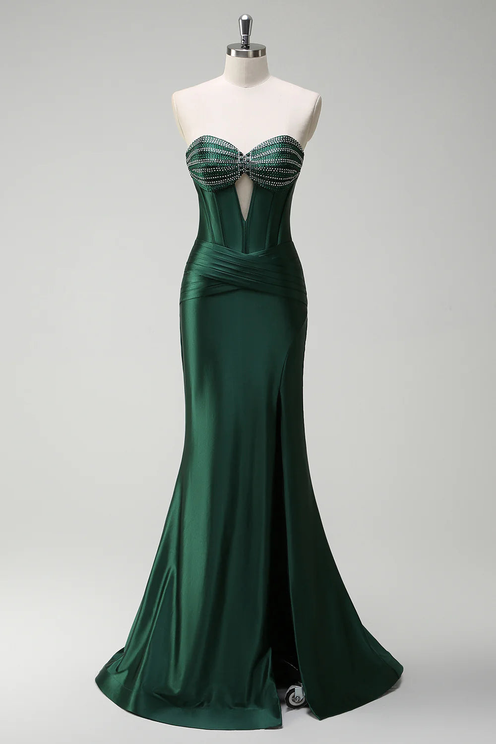 OKBBN mermaid slit tight corset hollow ball dress