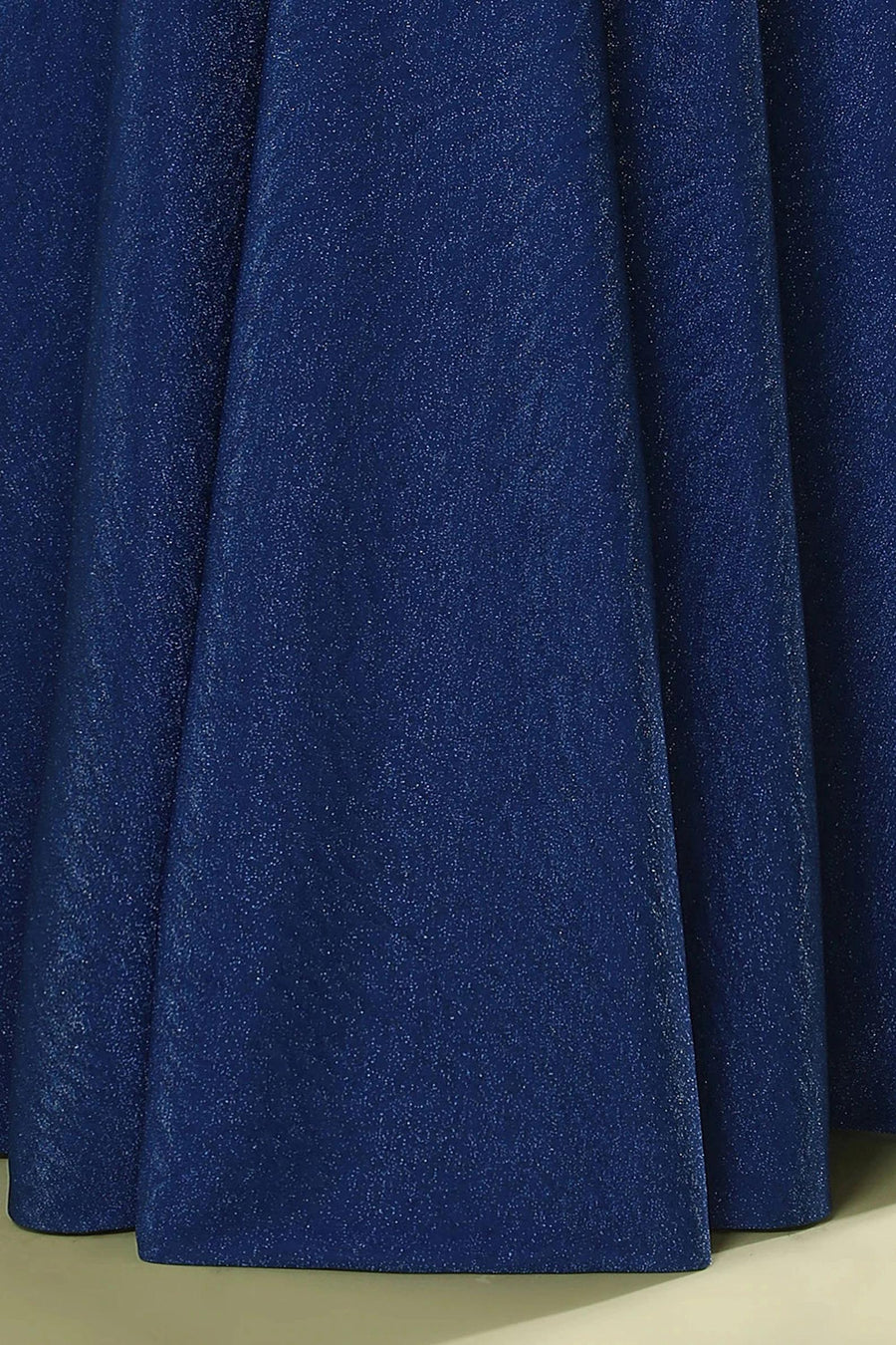 V-Neck Straps Gathered Long Bridesmaid Dress