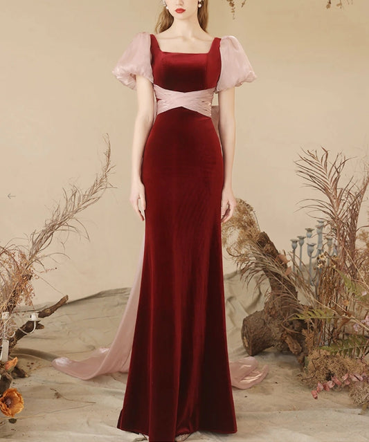 Black Mermaid Sequin Long Evening Dress Black Formal Dress