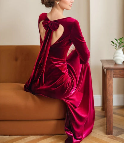 Goddess style strap haltered sheath silky satin prom dress