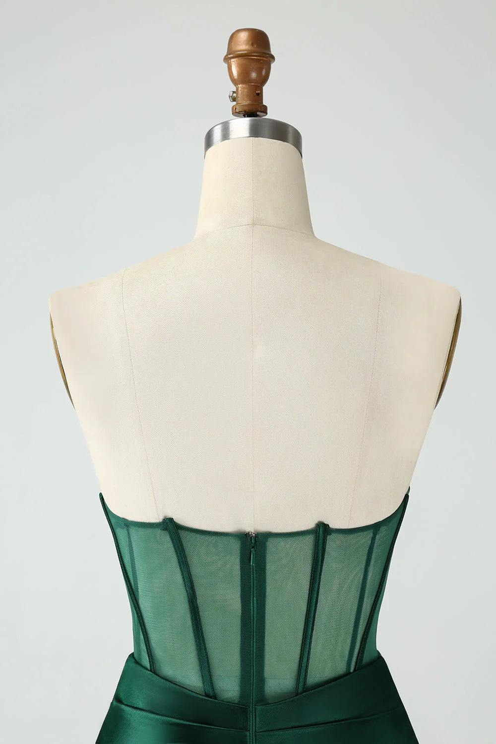 Bodycon Strapless Corset Short Homecoming Dress