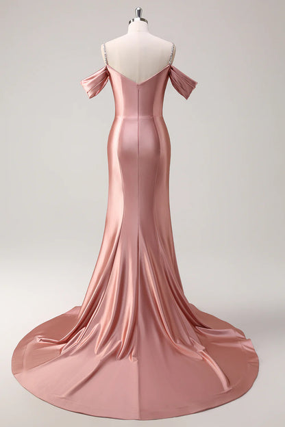 OKBBN Elegant Mermaid Slimming Long Ball Dress