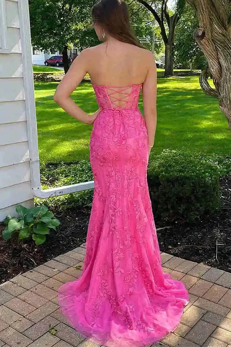 OKBBN Mermaid Sweetheart Lace Ball Dress