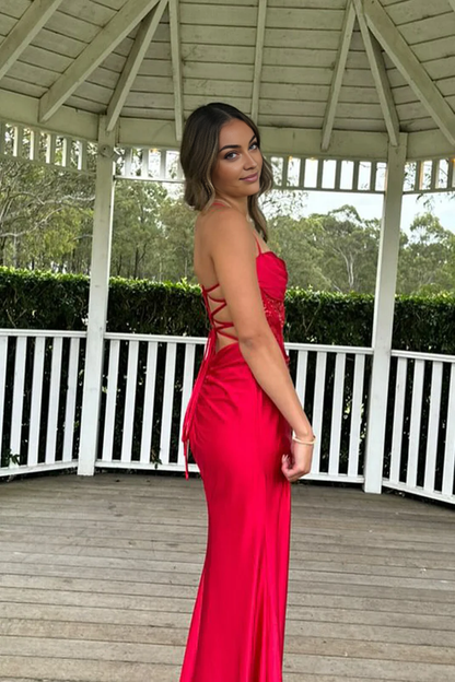 OKBBN Charming Mermaid Sweetheart Long Ball Dress