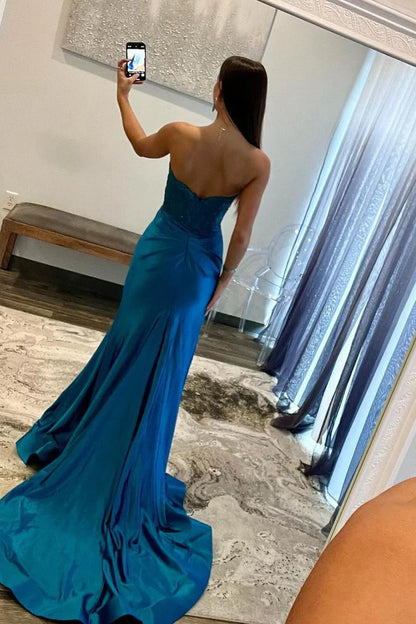 OKBBN Mermaid Sweetheart Decal Ball Dress