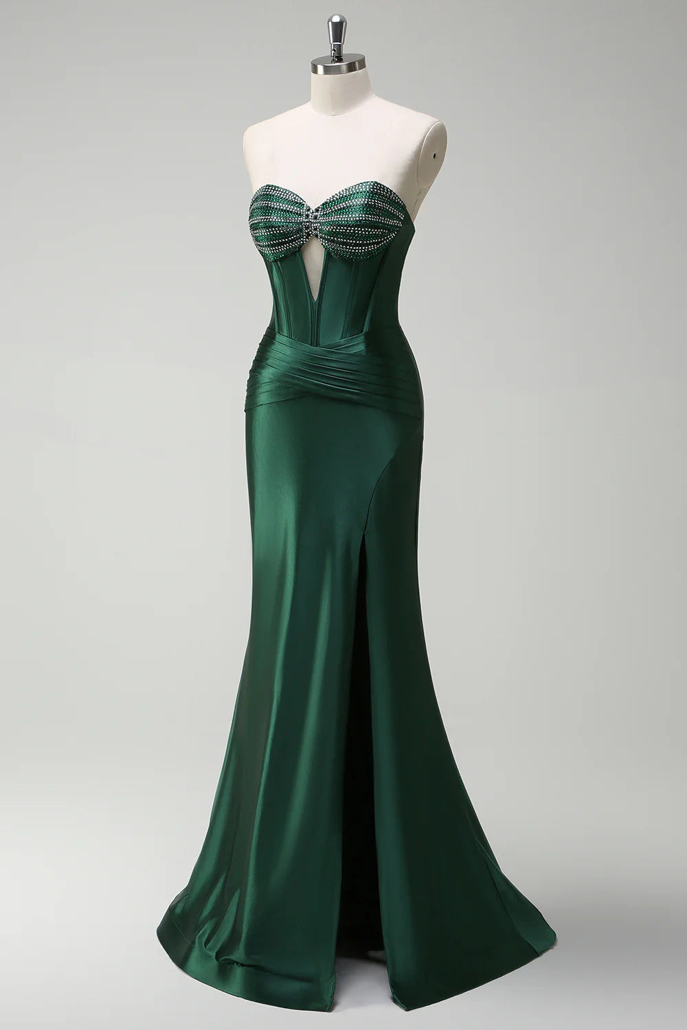 OKBBN mermaid slit tight corset hollow ball dress