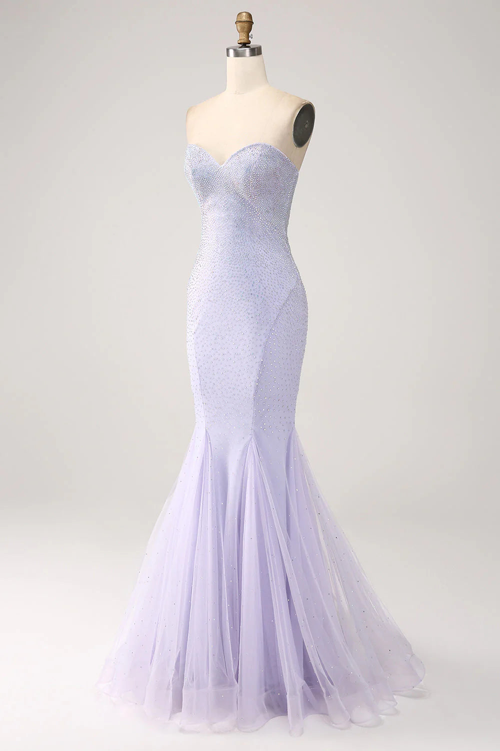 OKBBN Elegant Mermaid Sweetheart Off Shoulder Long Ball Dress