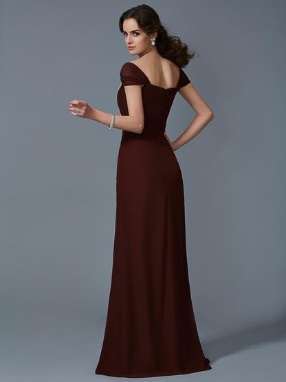 Slim fit mermaid sweet beaded sleeveless long ball dress