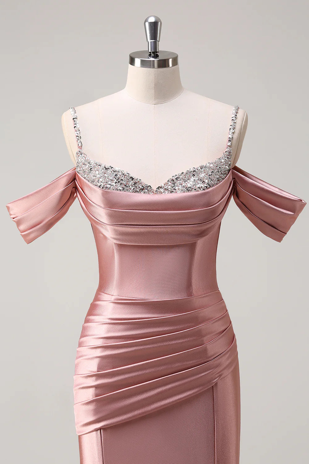 OKBBN Elegant Mermaid Slimming Long Ball Dress
