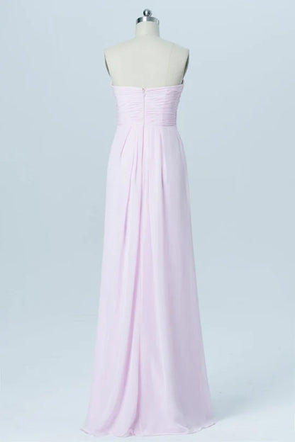 Sweetheart Twist-Front Bridesmaid Dress
