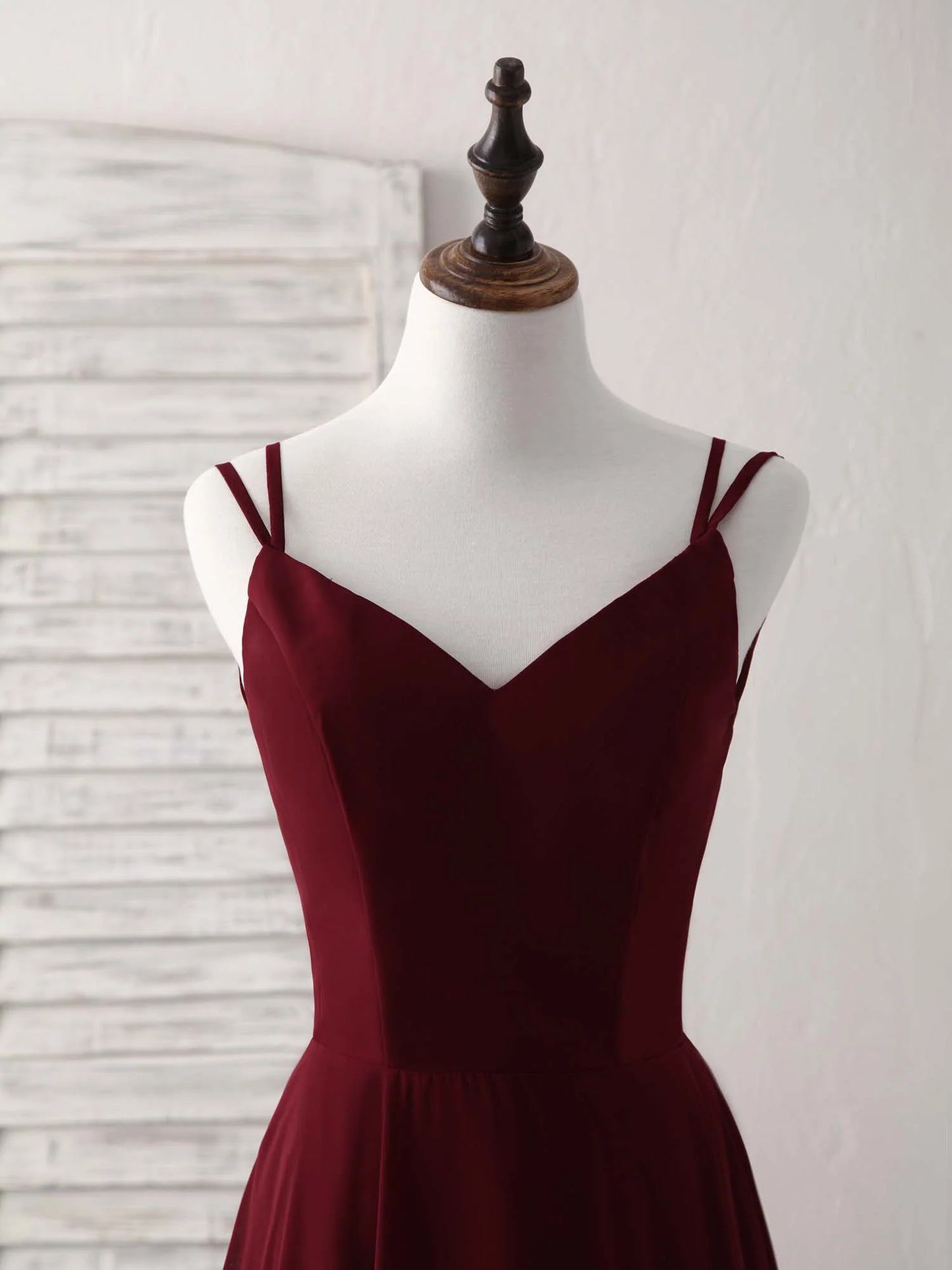 Chiffon Long Prom Dress Backless Evening Dress