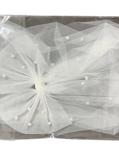 OKBBN single-layer cute simple classic style wedding veil