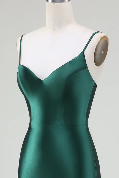 OKBBN Mermaid Strap Tail Long Ball Dress